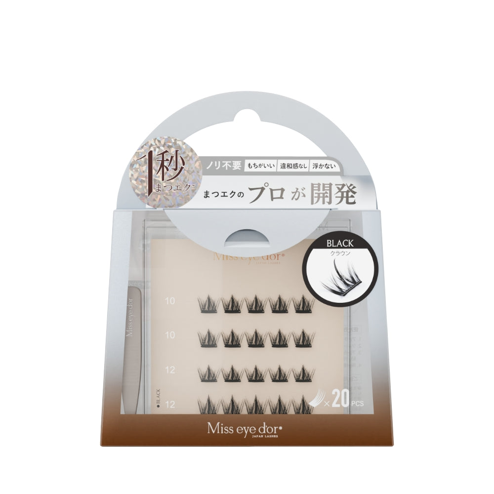 Miss eye d'or 1秒まつエク クラウンタイプ（10-12mm）