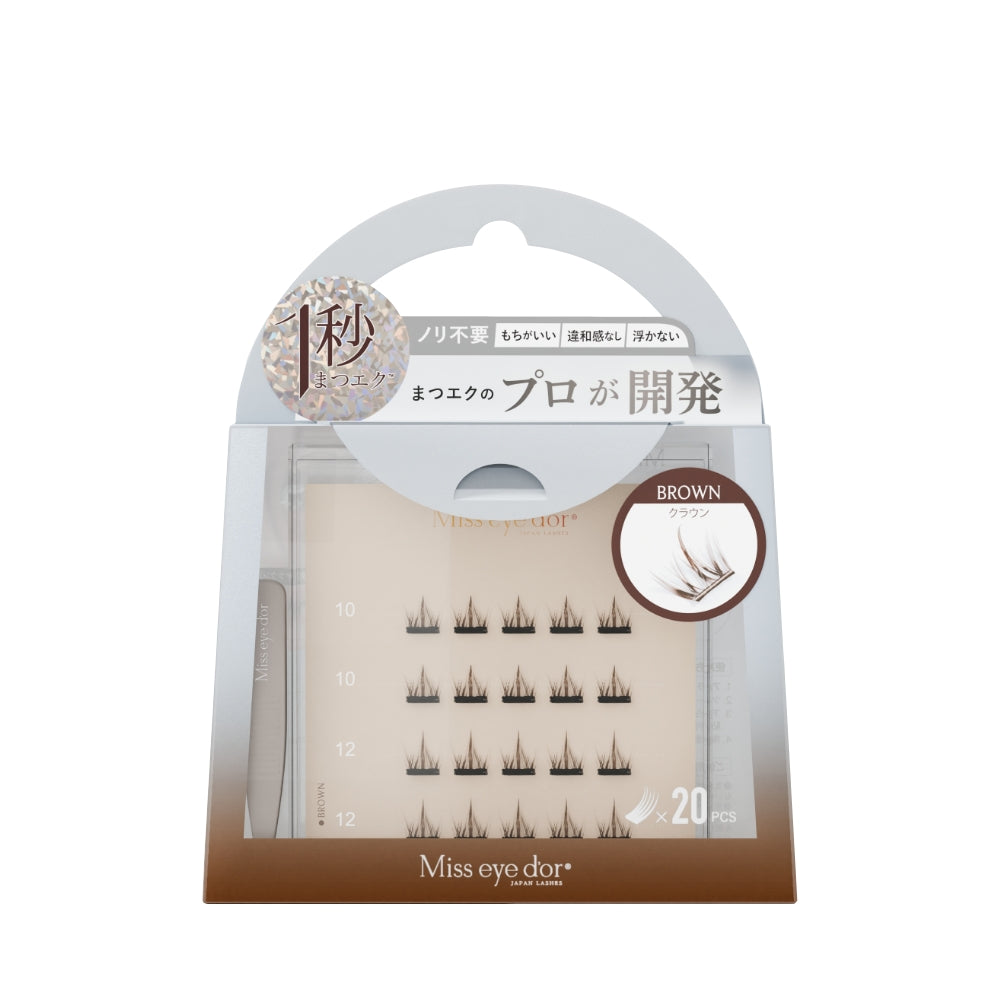 Miss eye d'or 1秒まつエク クラウンタイプ（10-12mm）