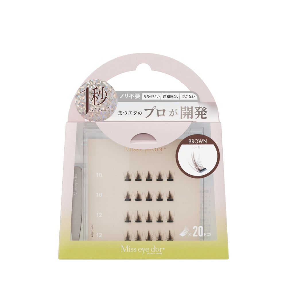 Miss eye d'or 1秒まつエク ドーリータイプ（10-12mm）