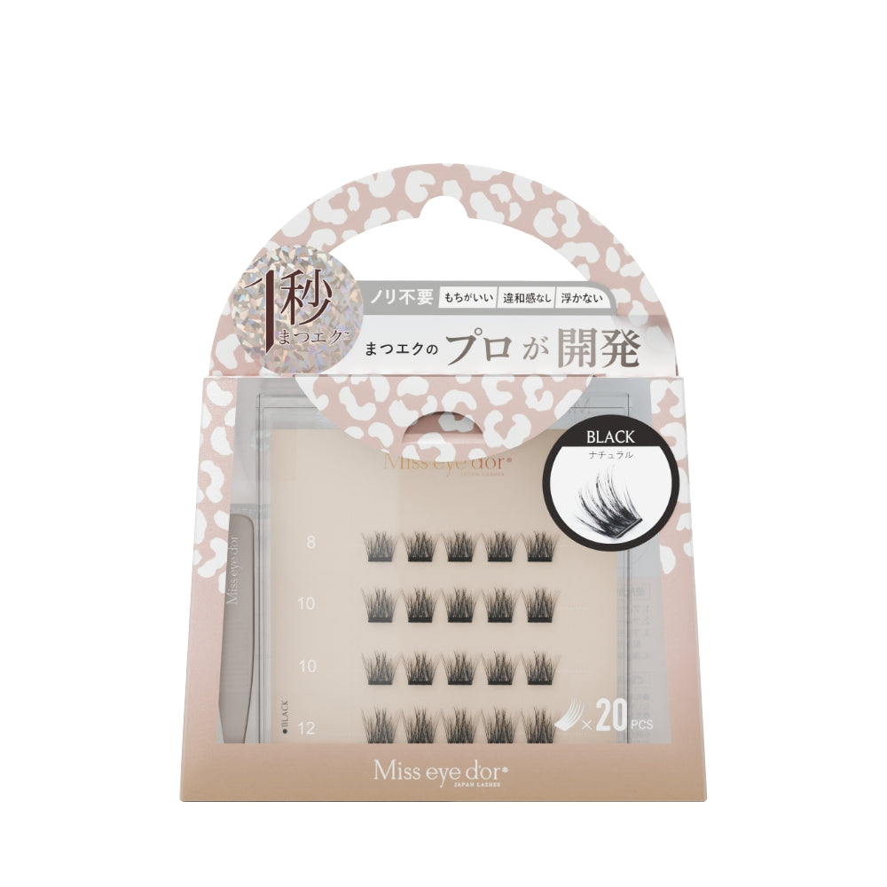Miss eye d'or 1秒まつエク ナチュラルタイプ（8-12mm）