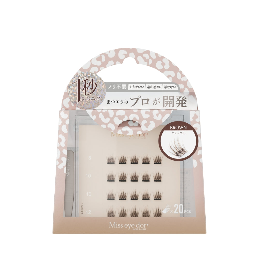 Miss eye d'or 1秒まつエク ナチュラルタイプ（8-12mm）